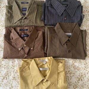 Mixed brands Men’s Long sleeve button up shirts